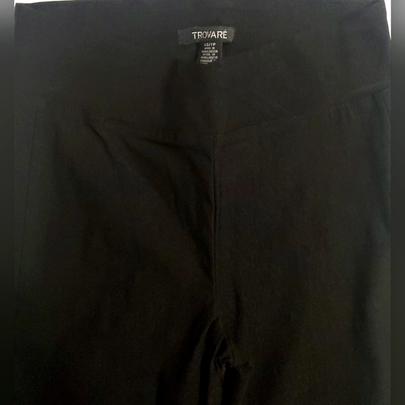 Trovaré | Pull On Dress Pants | Black | XS - Picture 2 of 3